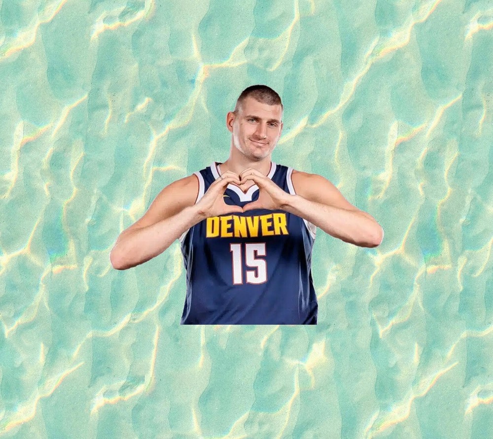 Jokic Nuggets waterproof vinyl sticker decal - multiple sizes