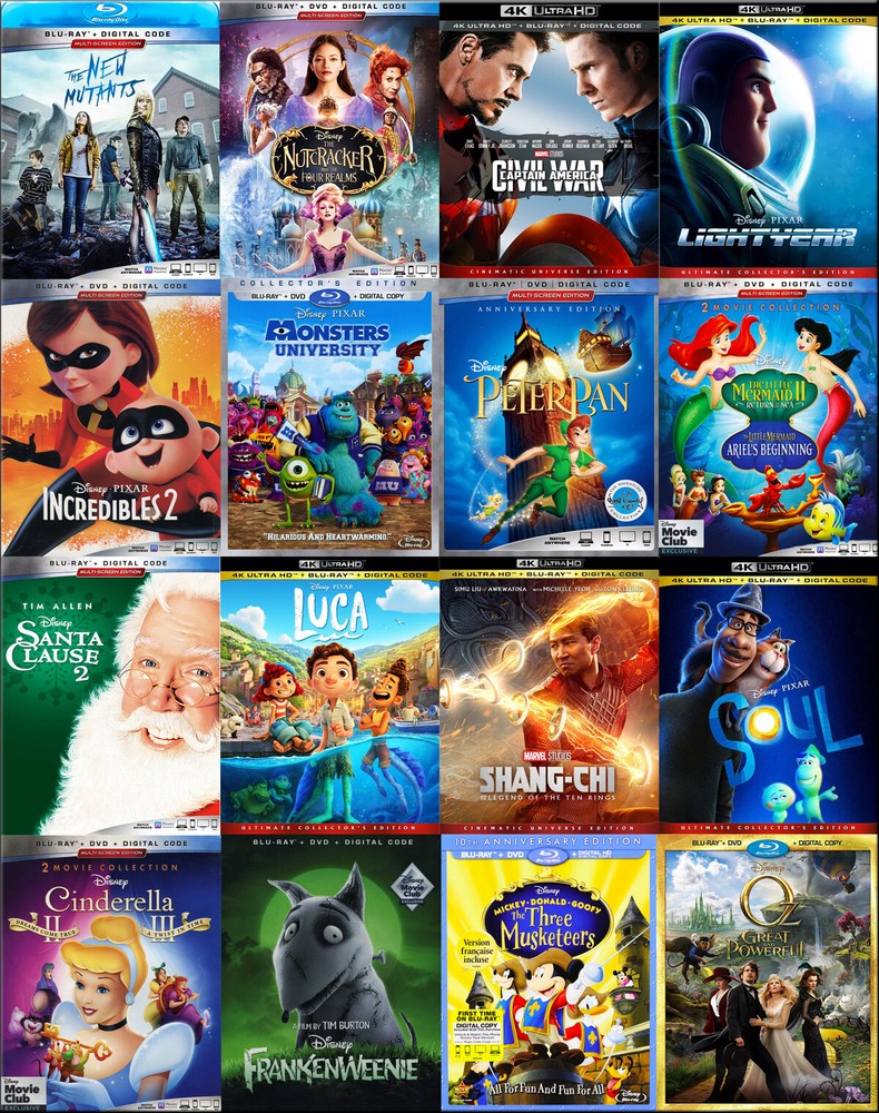 Disney Marvel Blu-ray Clearance Sale Lot - Pick Your Movies-image