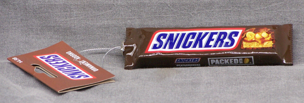 Ruz Christmas Ornaments Snickers Candy bar