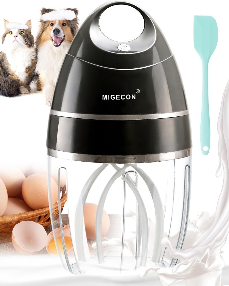 Portable Electric Stand Mixer for Baking Cakes Milk Frothing Egg Beating