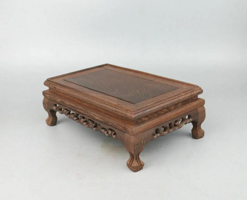 Rosewood Display Stand for Vases Statues or Decorative Pots