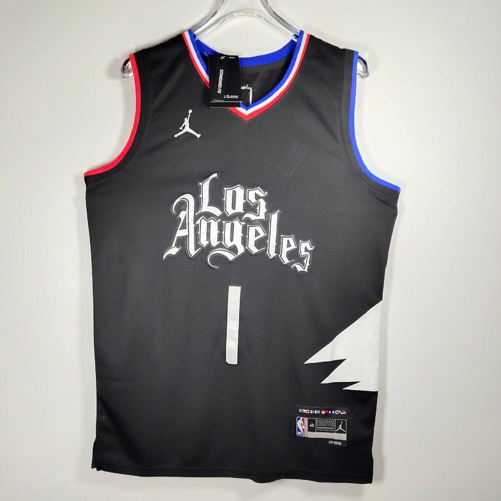 James Harden #1 Swingman Jersey Black Embroidery