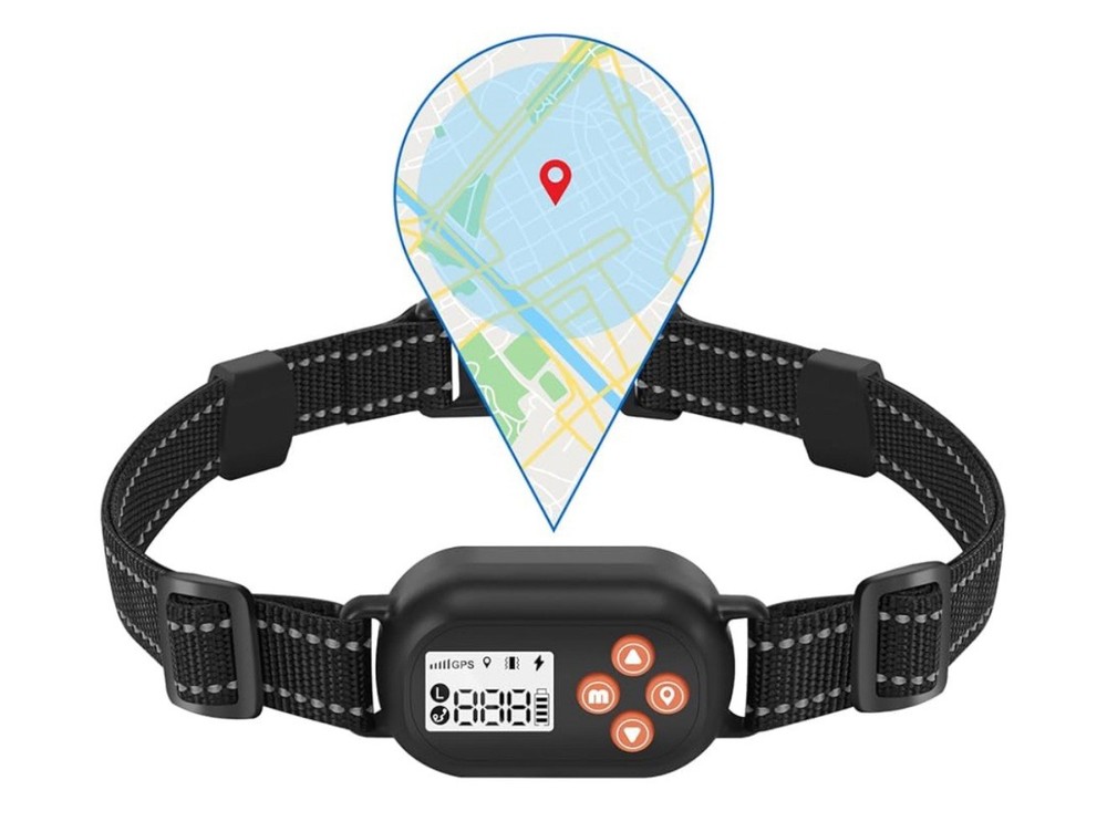 Wireless Dog Fence GPS Pet Containment System IPX6 Waterproof Rechargeable Electric