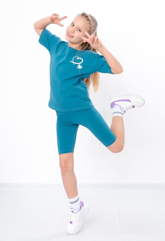 Clothing Set (Girls), Summer,  Nosi svoe 6420-036-33 (lazurno-siryj)