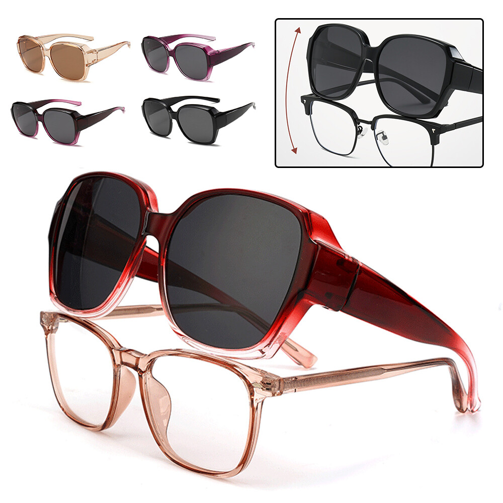 Glasses Square Shades Polarized Fit Over Glasses Sunglasses Wrap Around
