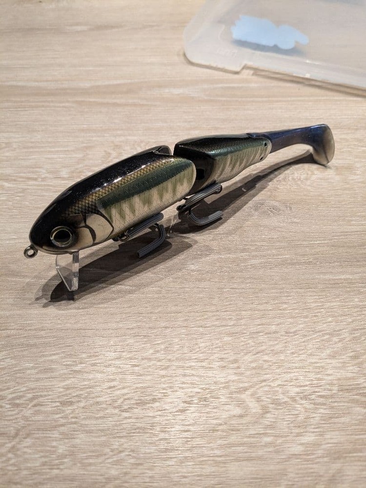 Evergreen Timber Flash Jr Big Bait Swimbait for Bass & Sea Bass, New