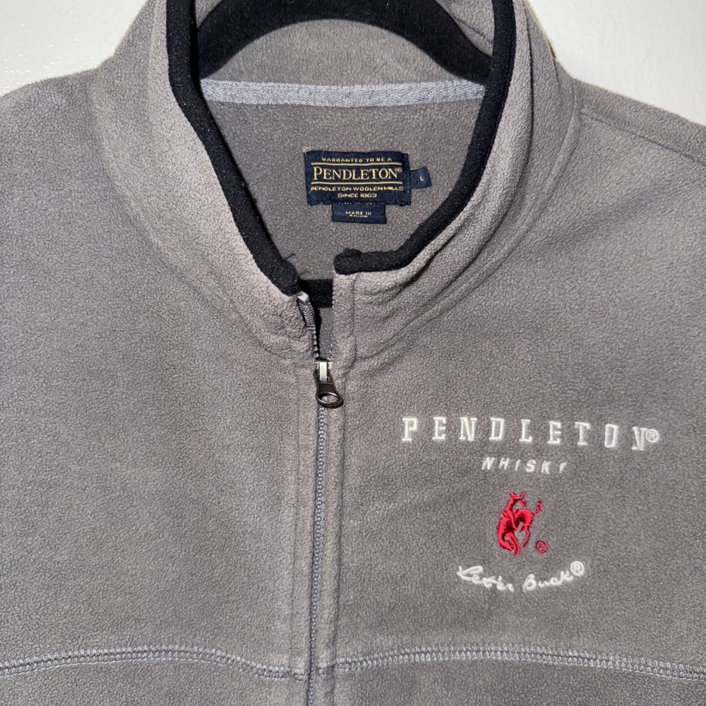 Pendleton Fleece Sportsman Vest Size L