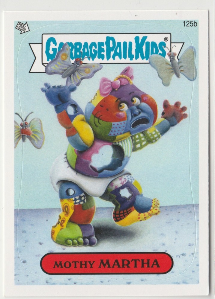 Mothy Martha #125b Garbage Pail Kids GPK 2013 Series 2 BNS2 Brand New
