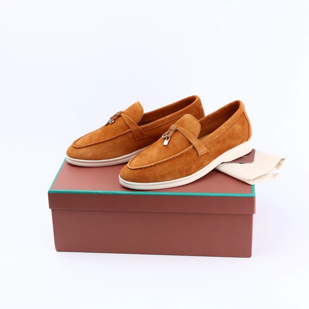 Shoes For Women 2023 Sneakers Mocasines Loafers Suede Leather Flats Men Shoes