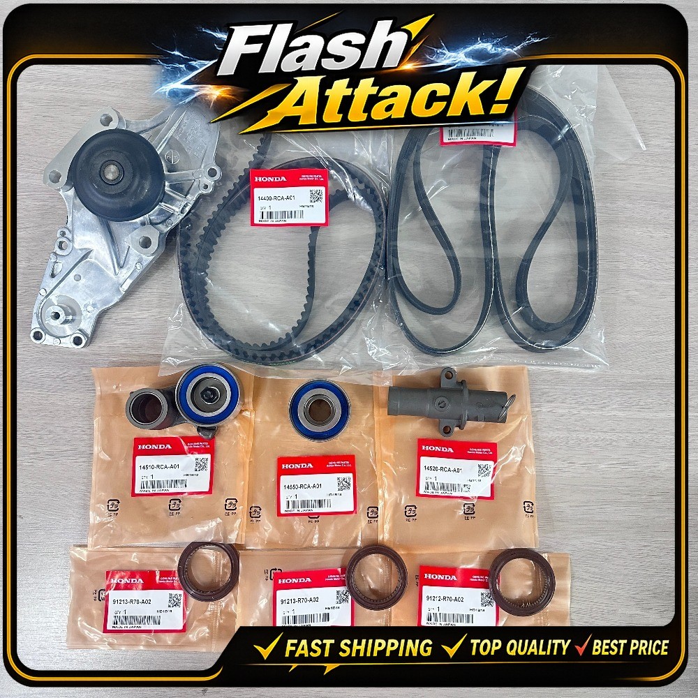 OEM Genuine Timing Belt Kit with Water Pump For HONDA / ACURA Accord Odyssey V6