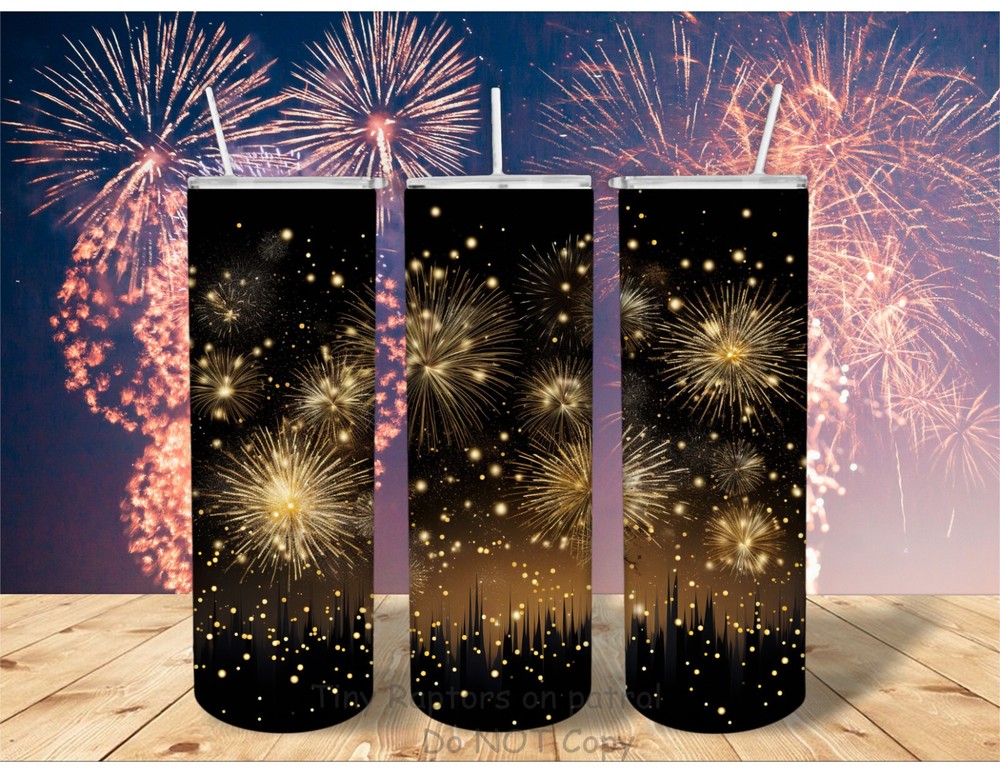 2025 New Year Stainless Steel 20 oz Tumbler Gift Party Free Shipping-image