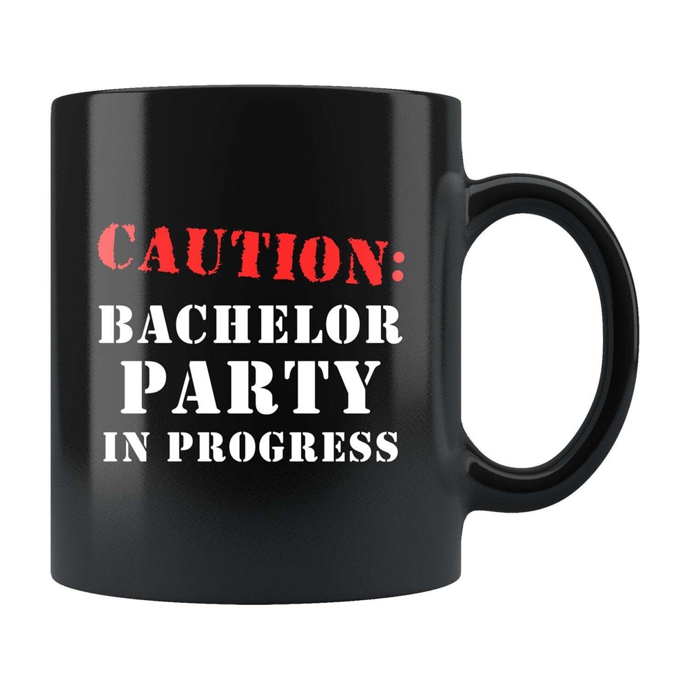 Bachelor Party Gift Mug for Groomsmen Best Man or Groom