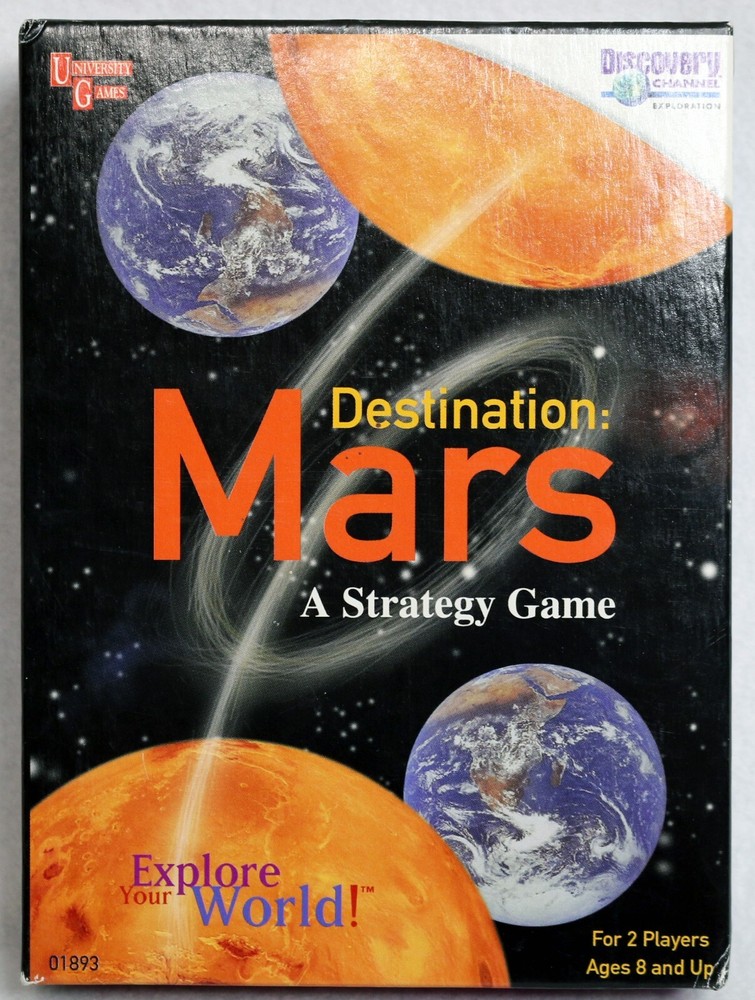 Discover Mars in this NEW Strategy Game by Discovery Channel and University Games