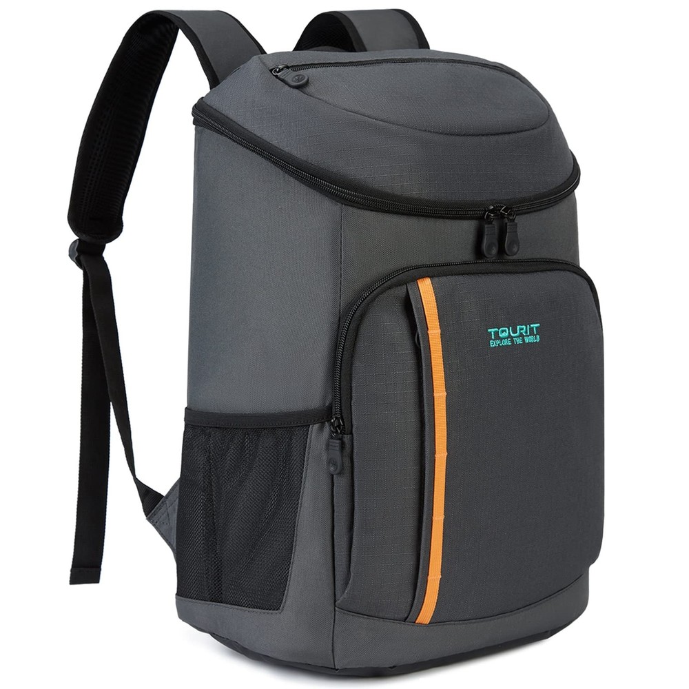 30-Can Insulated Cooler Backpack Lightweight Leak-Proof for Outdoors