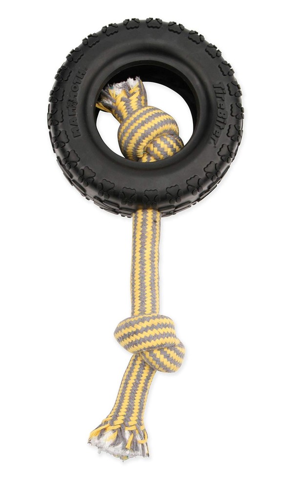 43735018: Tirebiter II with Rope Dog Toy, XL