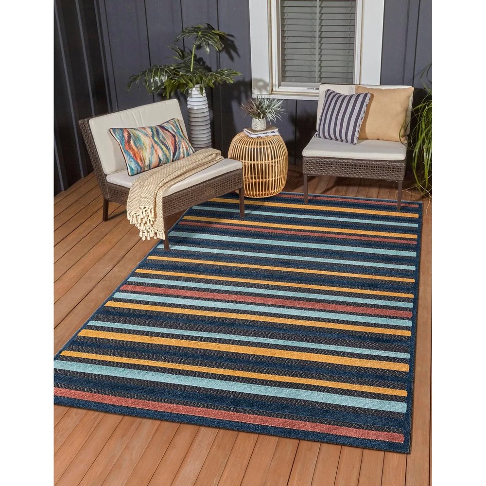 Outdoor Helena Collection Durable All-Weather Area Rug 7BAJSvNXMkQTTQu2rAncwAsTD8mU7mBs  
