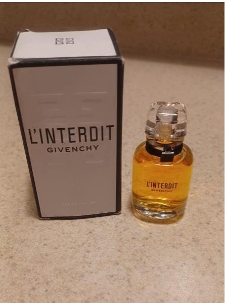 Givenchy L’Interdit Eau de Parfum Splash – 10 ml / 0.34 oz New in Box Unsealed
