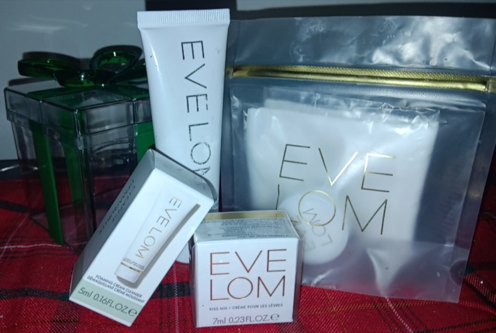 Eve Lom Radiant Renewal Ritual Set Cleanser Cloth Moisturizer & Mask