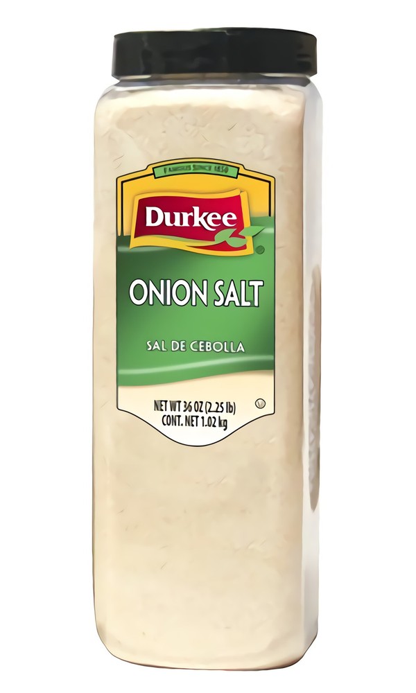 Durkee Onion Salt 36 oz Shaker for Cooking & Seasoning