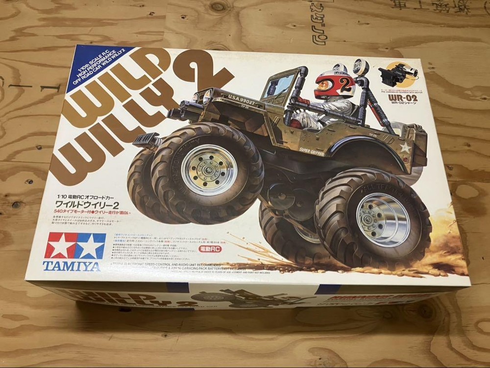 Tamiya 1/10 Electric RC Car Series No.242 Wild Willy 2 Off Road 58242 Japan