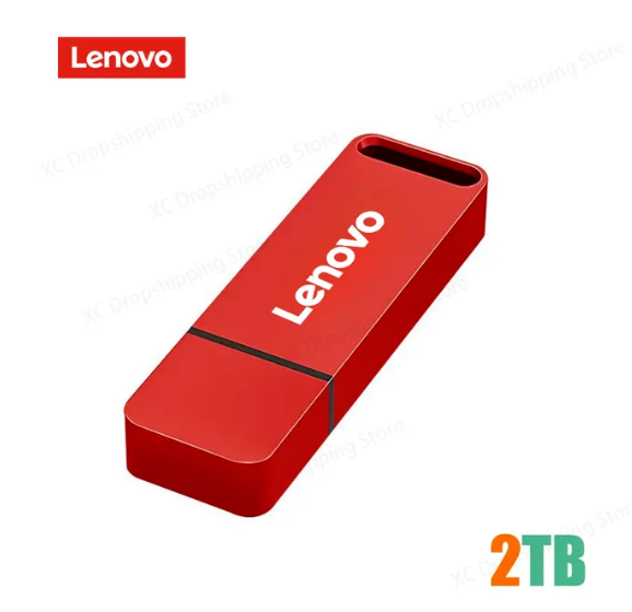 2TB Lenovo USB Flash Drive Metal Memory Stick Pen Thumb Disk Storage 3..