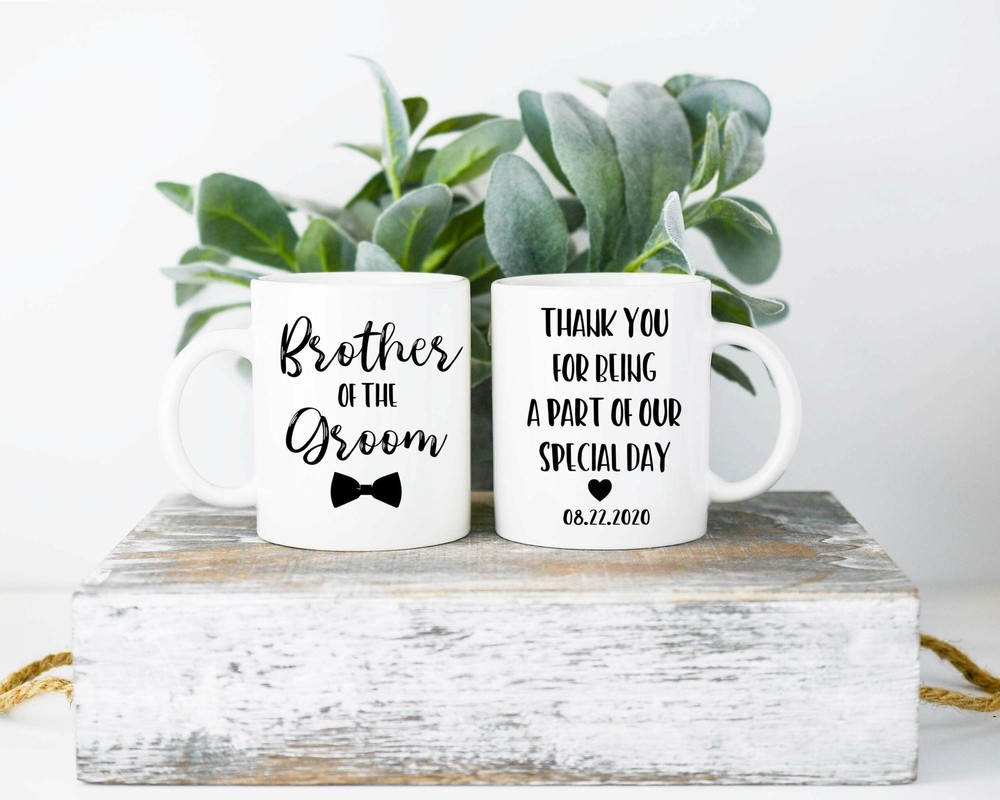Brother Of The Groom Mug Wedding Mug For Brother Of The Groom Gift Wedding Mug