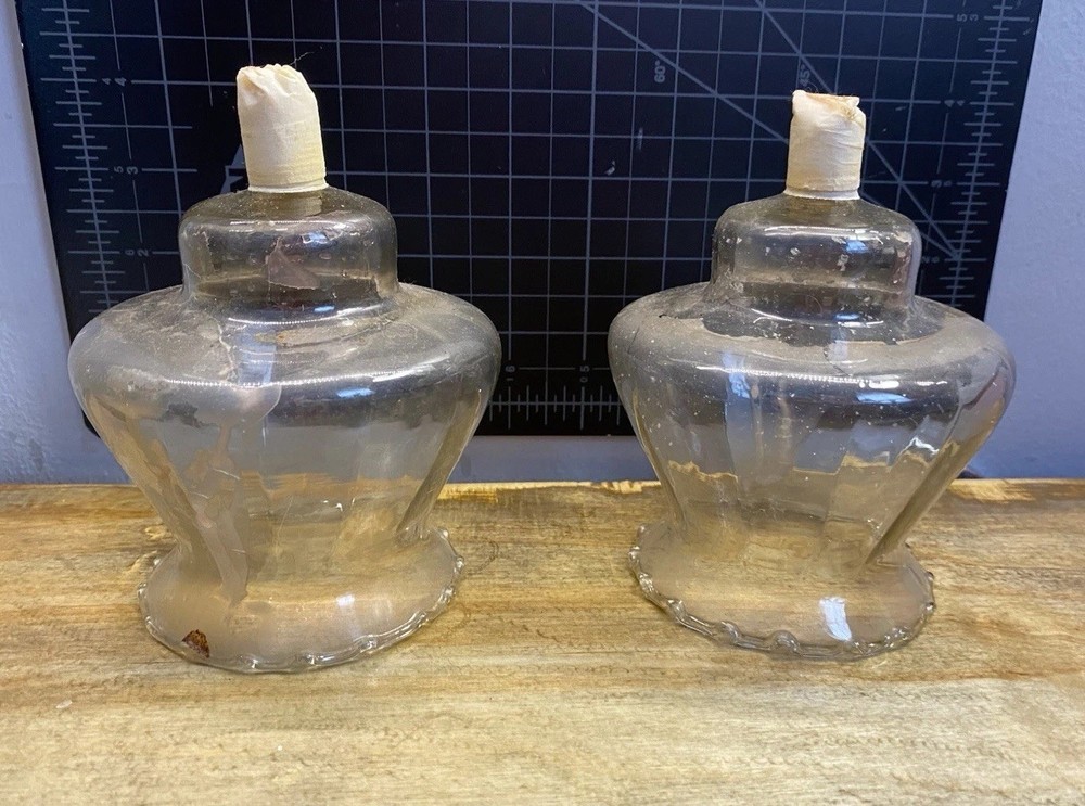 Retro Vintage Glass Votive Candle Holders for Home Decor