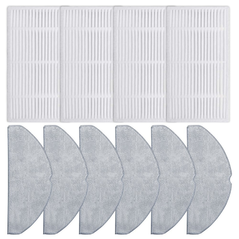 For Tapo Robot Vacuum Replacement Accessories Mop Cloth Filter 10pcs Set