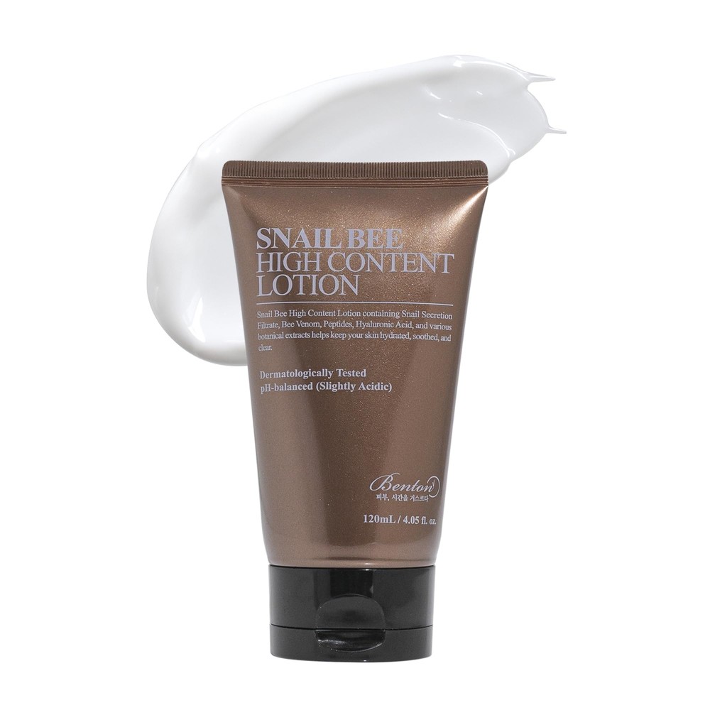 Snail Bee High Content Lotion 120ml with Snail Mucin for Deep Hydration and Brightening