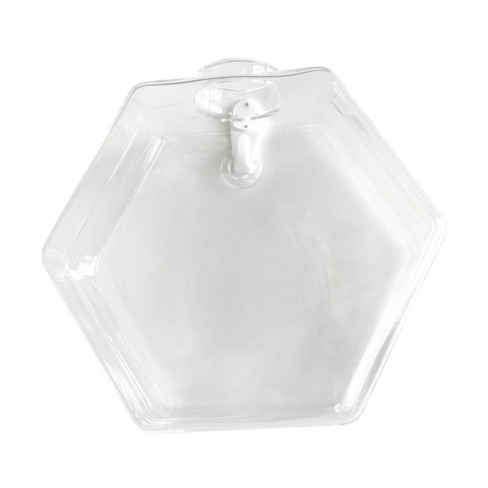 Hexagon Wall Planter Hanging Container for Unique Garden Flower Decor  