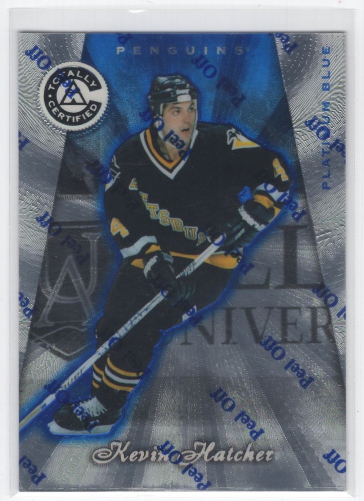 1997-98 SSP Kevin Hatcher /299 Pittsburgh Penguins #86