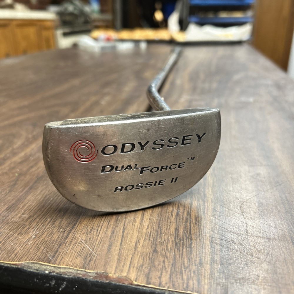Odyssey Dual Force Rossie II Mallet Putter for Precision Putting