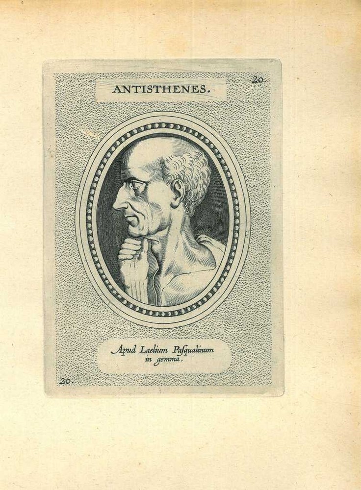 Portrait of Antisthenes