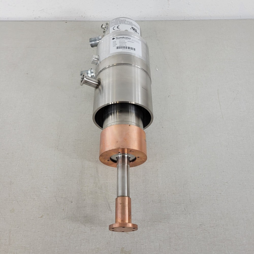 Sumitomo CH-210 266266A Cold Head Superior Cryo Cooler Cryogenic Type SS242-1014