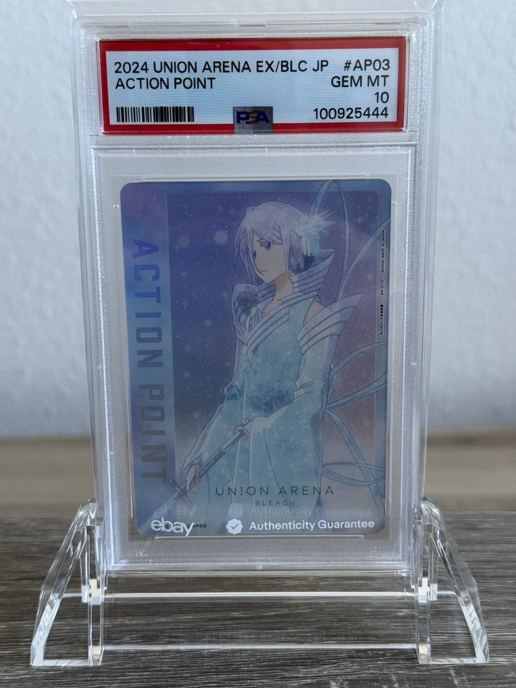 PSA 10 Union Arena BLEACH Rukia Kuchiki Action Point EX07BT/BLC-2-AP03 2024