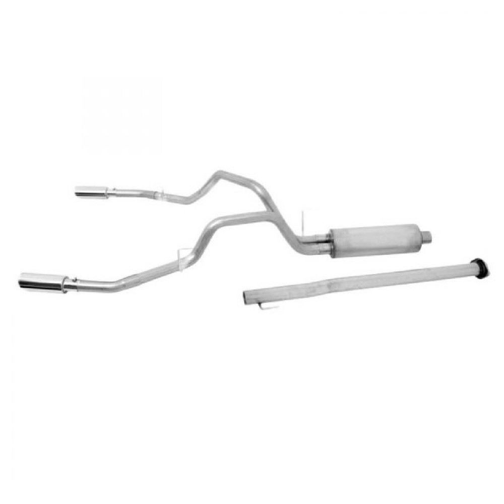 Gibson 69545 Stainless Dual Split Exhaust System for 15-18 F-150 Crew Cab