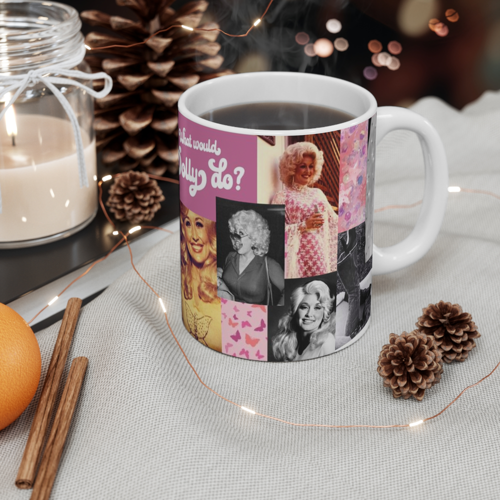 Dolly Parton Coffee Mug 11oz or 15oz 9 to 5 Jolene Inspired