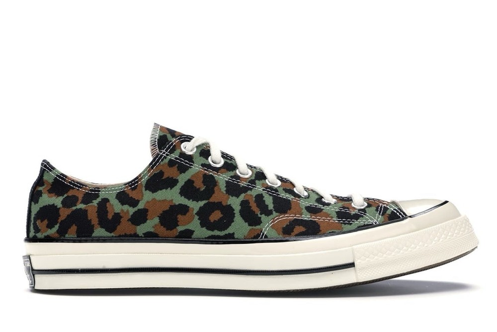 Size 12 Converse Wacko Maria INVINCIBLE Chuck 70 Low Animal Print Sneaker