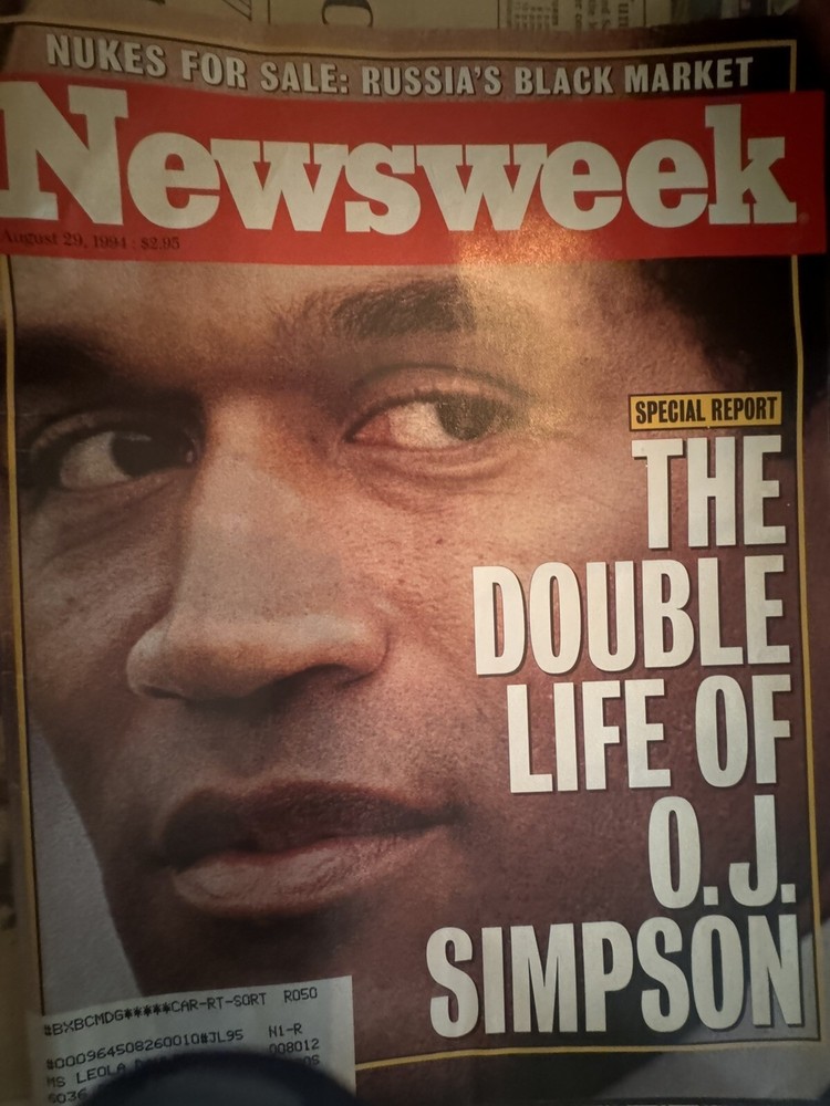 Historic Magazine OJ Simpson