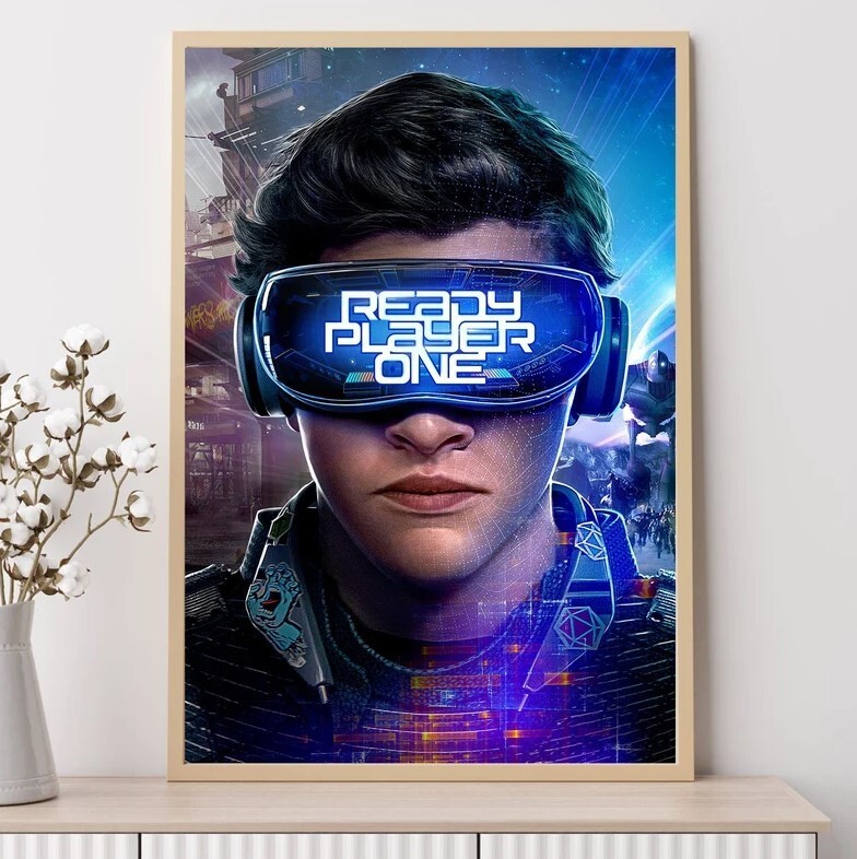 Ready Player One Movie Poster Art Print Home Decor Wall Art  