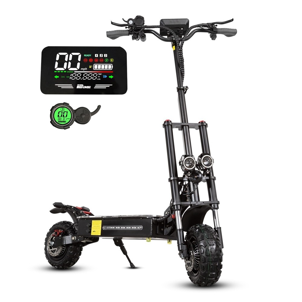 E-Scooter Q12 Plus 60V 6000W 38AH Off-Road Electric Scooter for Adults