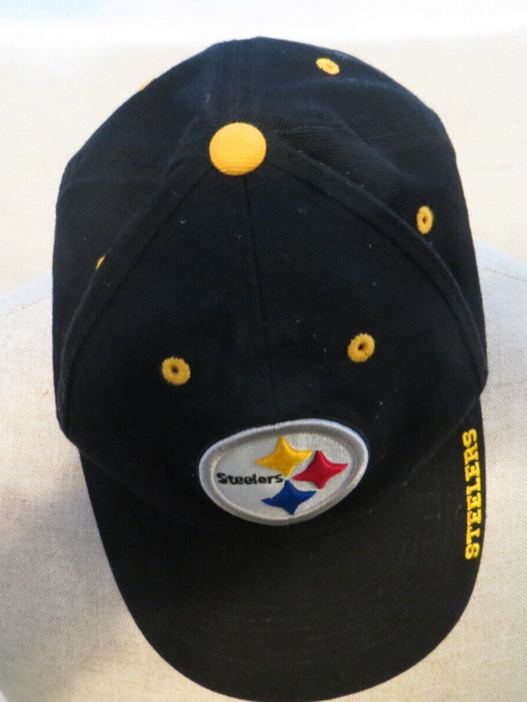 Pittsburgh Steelers Adjustable Baseball Cap NFL Team Fan Apparel OSFA