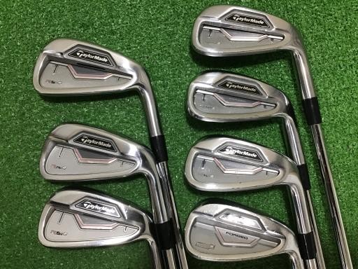 Taylormade RSi 2 Iron Set 5-9+Pw+Aw KBS C-TAPER 90 PLUS Flex-S 7pcs Right-Handed