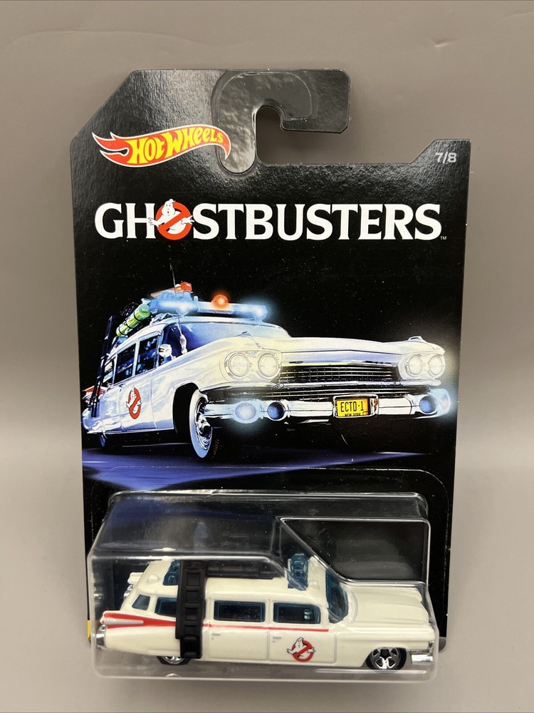 Mattel Hot Wheels 7/8 ~ 2016 GHOSTBUSTERS ECTO-1 Car