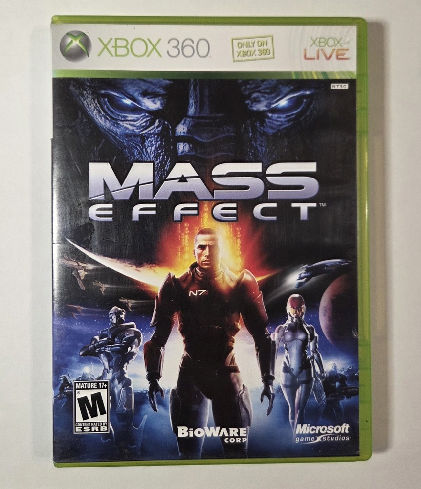 Mass Effect (Microsoft Xbox 360, 2007) CIB