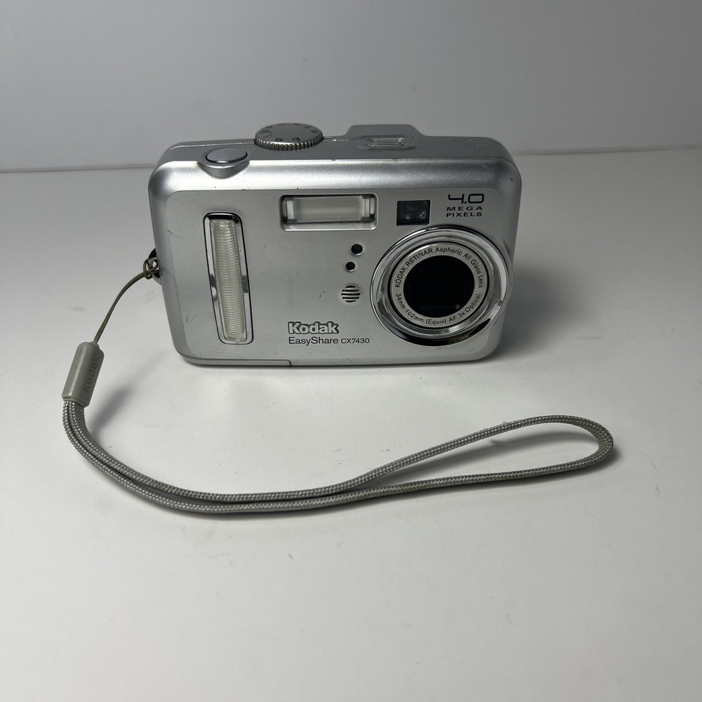 Kodak EasyShare CX7430 4.0MP Digital Camera Silver **non-working