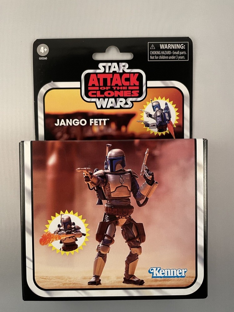 Star Wars The Vintage Collection 3.75 Inch Figure Deluxe - Jango Fett NEW
