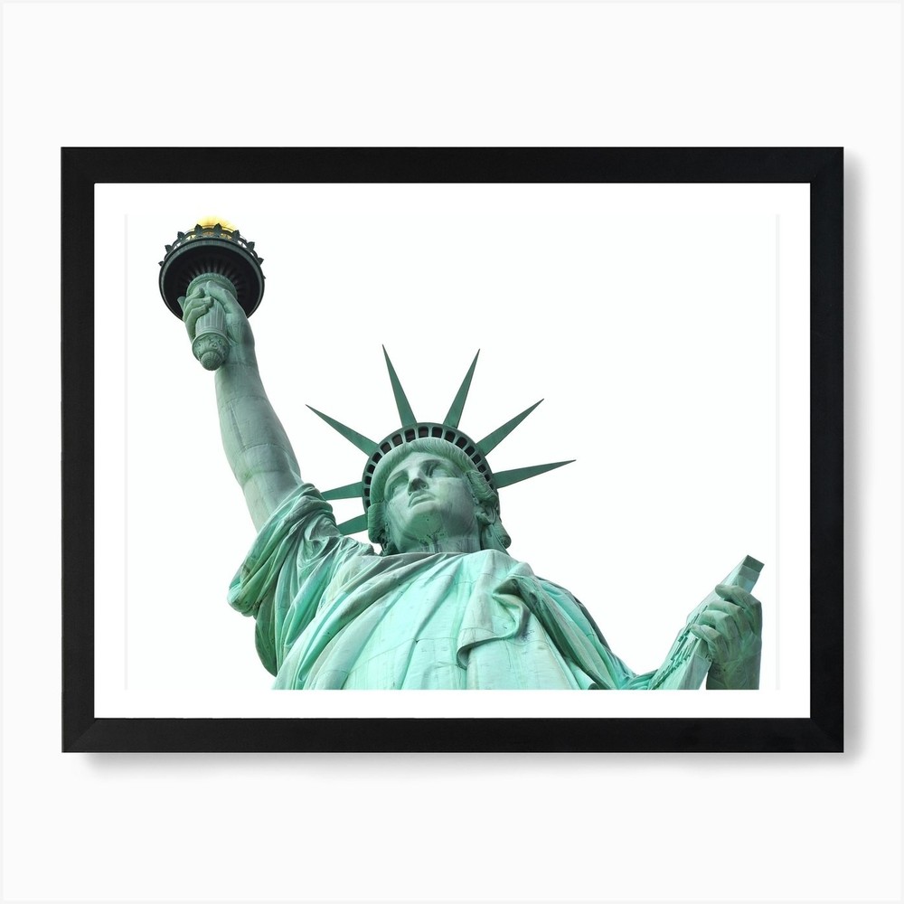 Statue Of Liberty 8 Art Print Framed Wall Art Poster Canvas Print Picture