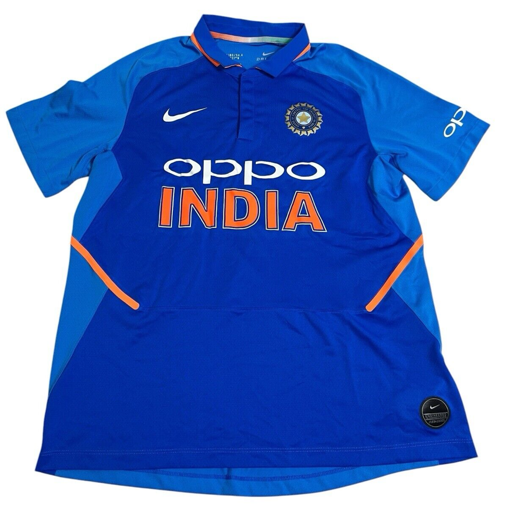 Nike India Cricket World Cup 2019 ODI Jersey Men's XL Rare Official Oppo