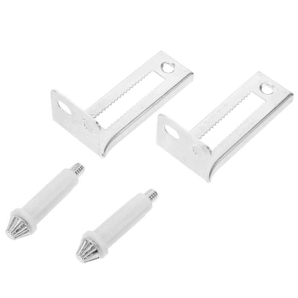 2 Pairs Hardware Hinges Bi Fold Door Parts Closet Bifold Adjustable Accessories